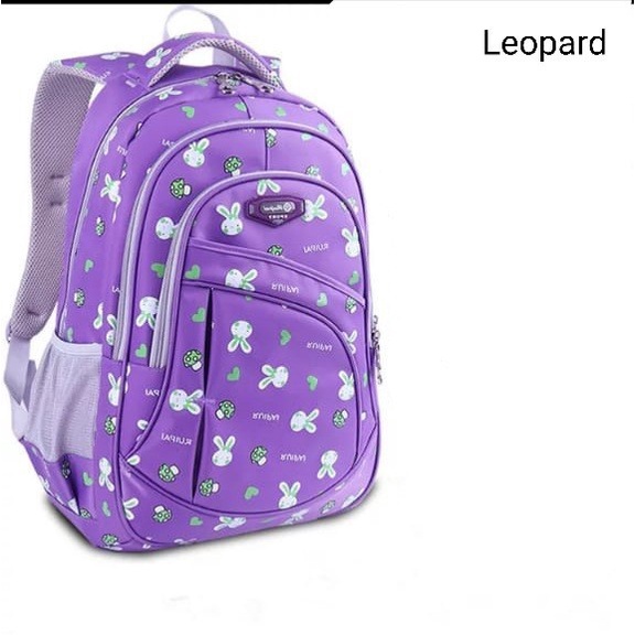 Tas Ransel Sekolah Anak Perempuan Sd Smp Sma Rabbit Playboy Love Polkadot Fashion Kekinian