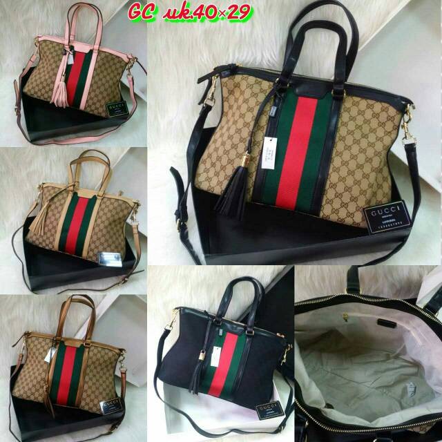 TAS GUCCI RANIA KANVAS