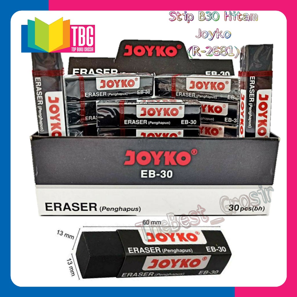 

1 PCS STIP HITAM JOYKO / PENGHAPUS B30 HITAM JOYKO (R-2681)