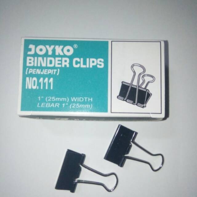 

Binder clips joyko no.111 / 25 mm