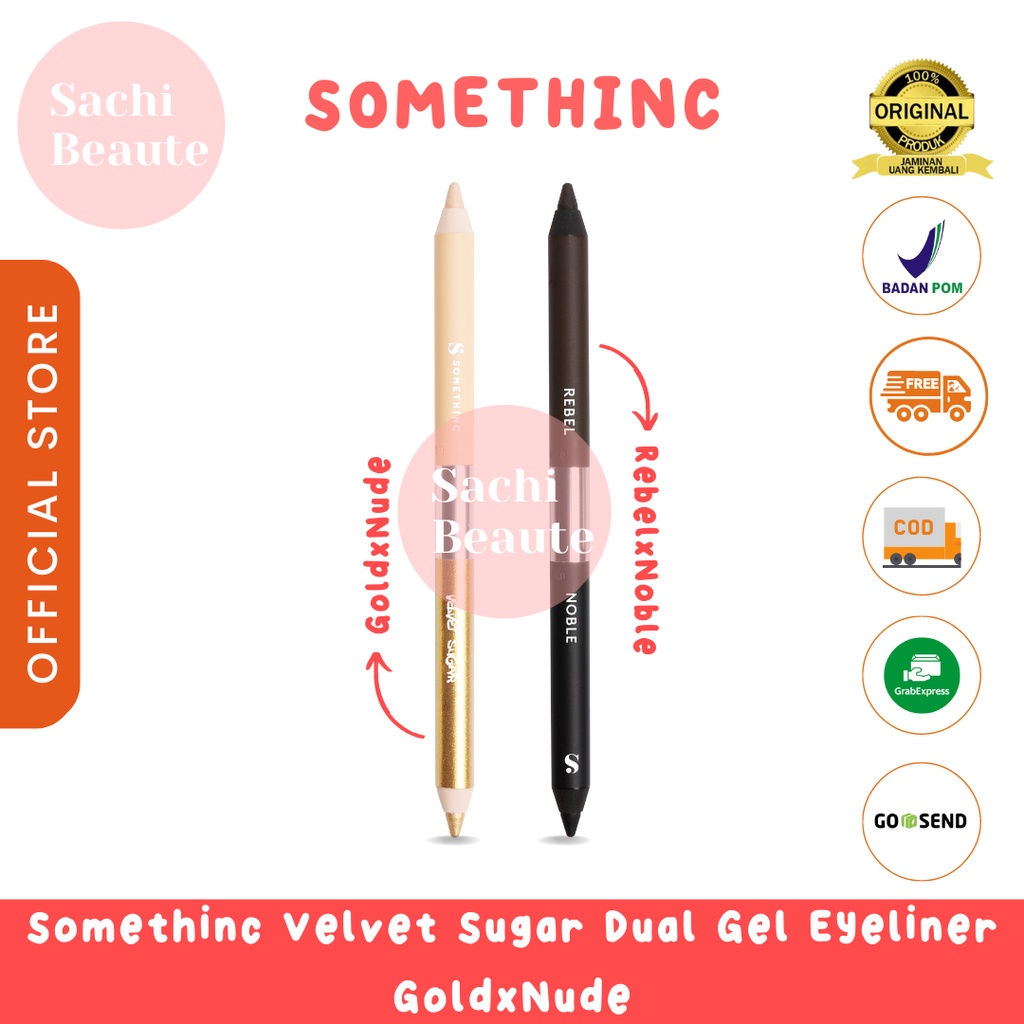 SOMETHINC VELVET SUGAR Dual Gel Eyeliner