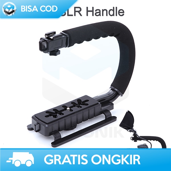 STBALIZIER GRIP VIDEO HANDLE KAMERA BY FEOCON FOR DSLR GOPRO XIAOMI YI