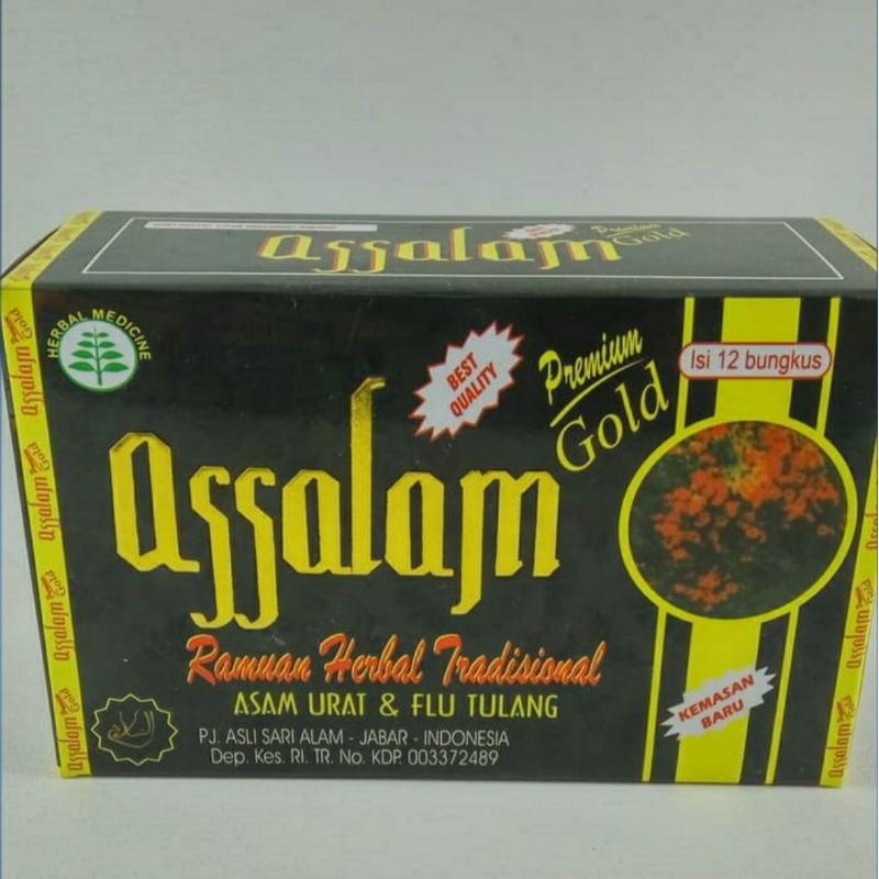 assalam gold kapsul asam urat