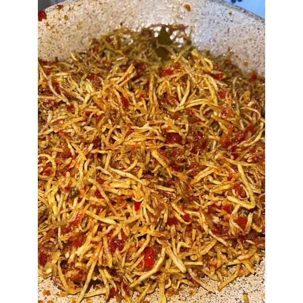 

kentang Mustofa extra pedas 110 gr