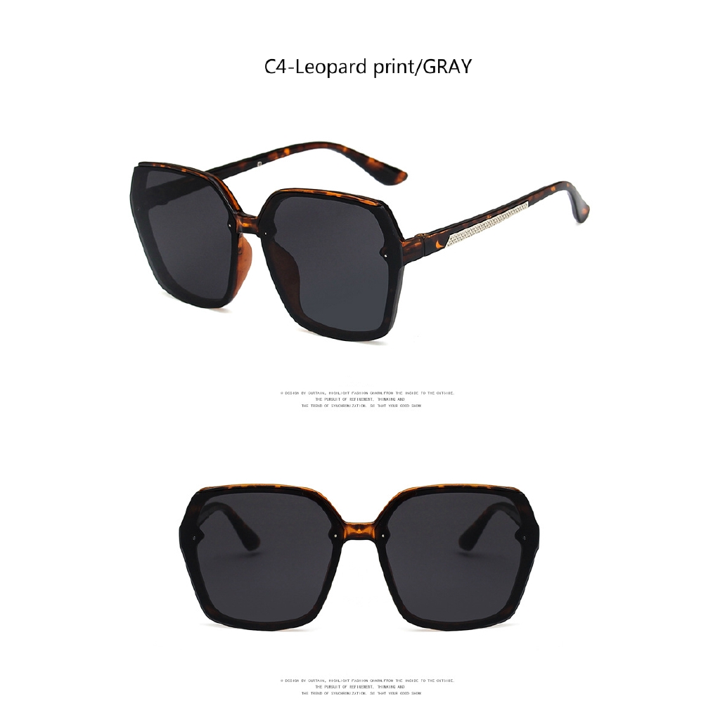 M nail square large frame Korean trend 2020 new temperament wild men and women sunglasses