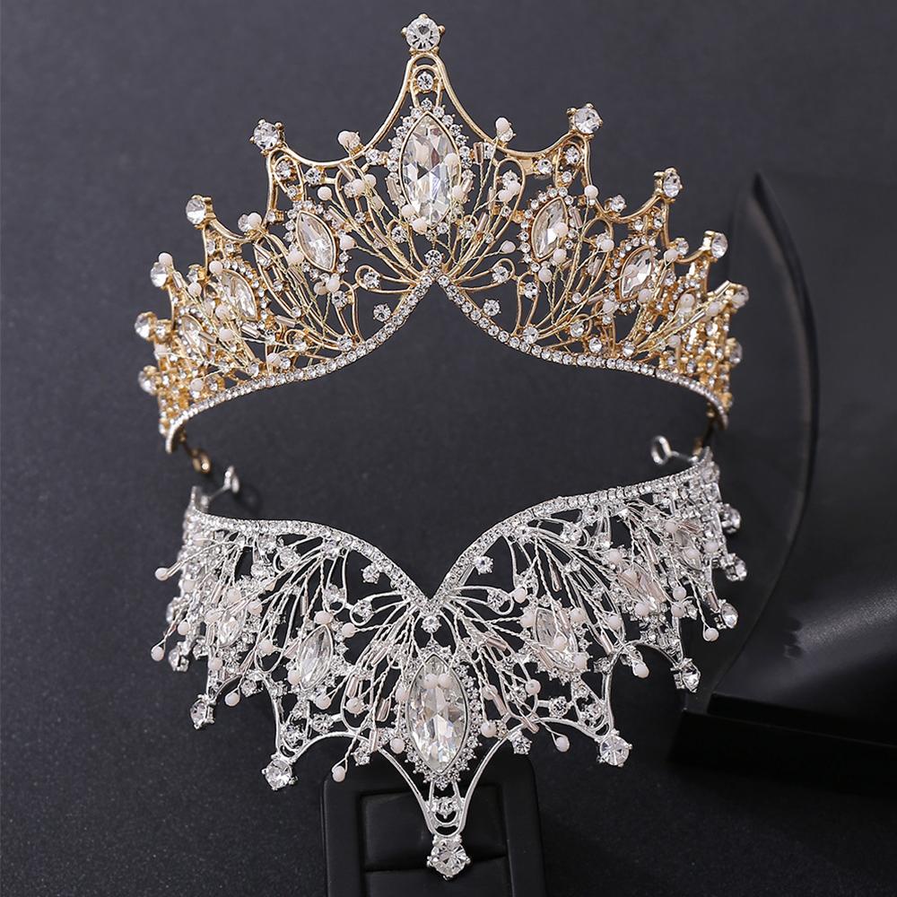 NEEDWAY Needway Mahkota Pengantin Rambut Perhiasan Fashion Bridemaid Headband Bride Wedding Dress Wedding Hiasan Kepala