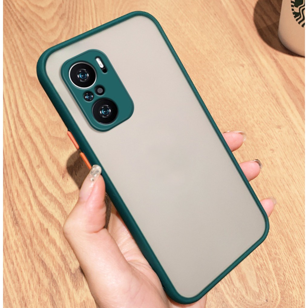 Case Dove Xiaomi Redmi Note 10 10s Frosted Camera Case Cover