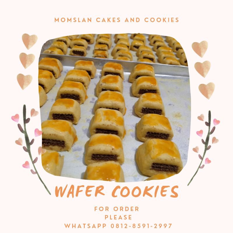 

Wafer cookies / kue kering lebaran