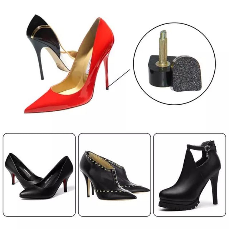 High Heel Tip Pengganti Ujung Sepatu High Heels Replacement Heels Tip High Heels Protector Protektor High Heels