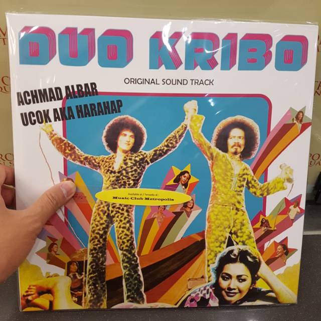 PIRINGAN HITAM VINYL DUO KRIBO - ACHMAD ALBAR DAN UCOK AKA HARAHAP