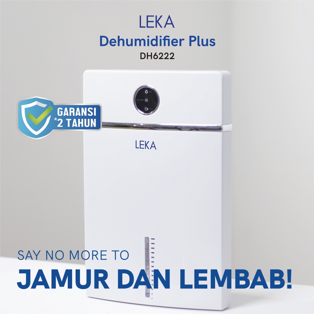 LEKA DH6222 Dehumidifier Plus - Serap Air Penyerap Kelembaban Udara