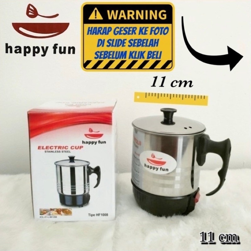 Teko / Mug Listrik Happy Fun 11cm