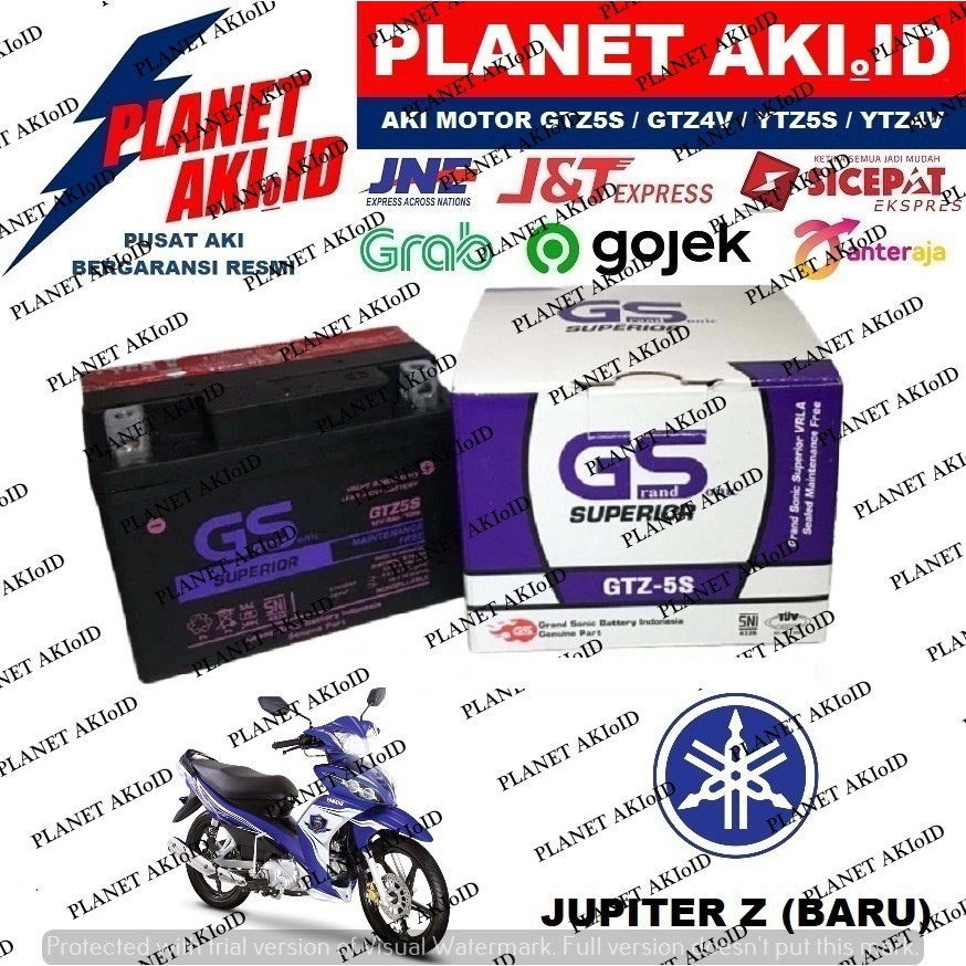  Aki  Motor  Yamaha Jupiter  Z  Baru GTZ5 GTZ5S GTZ 5S GS Y 