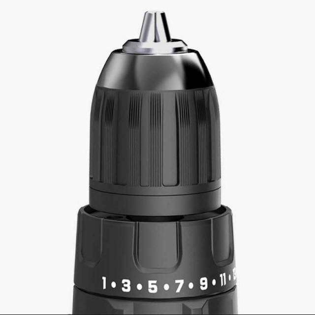 Tonfon Wireless Electric Cordless Power Drill Bor Listrik Wireless Tanpa Kabel 12V