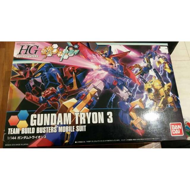 Bandai. HG. Gundam Tryon 3