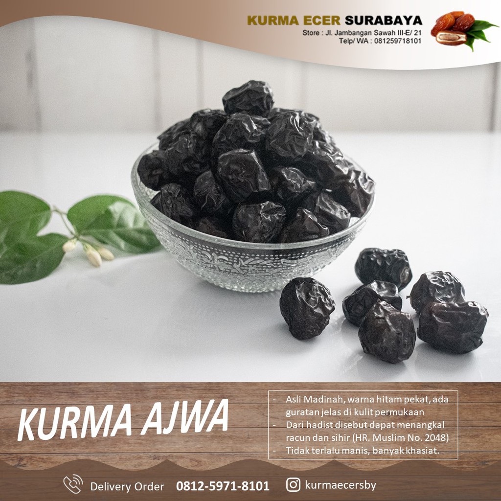 

Kurma Ajwa - 300 gr