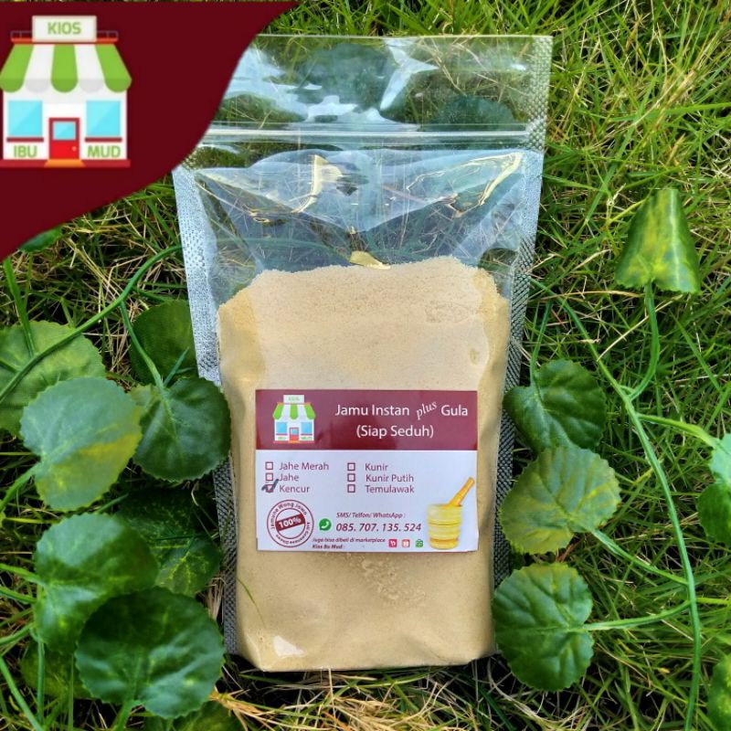 

Jamu Bubuk Instan Kencur Siap Seduh Plus Gula