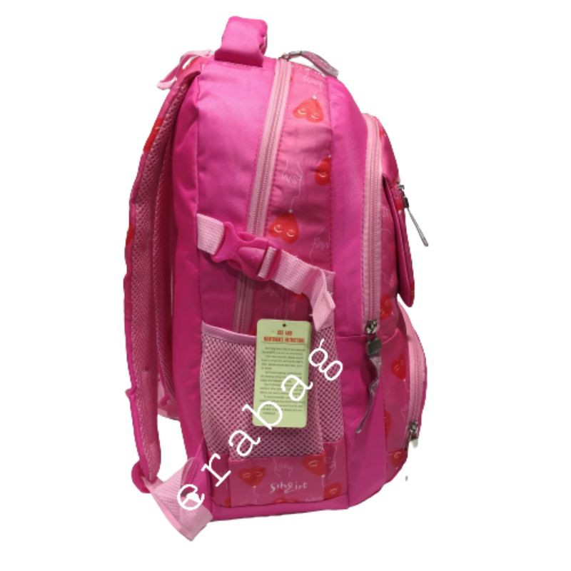 Tas Ransel Sekolah Anak Wanita SILVER GIRL BY ALTO IMPORT 78320S1