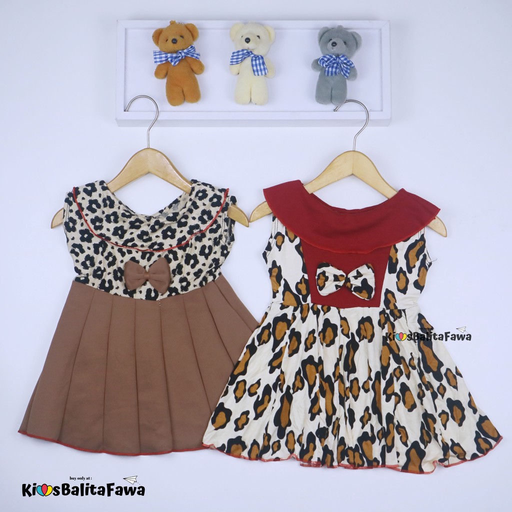 Dress Sheril uk Bayi 0-18 Bulan / Dres Yukensi Baby Pakaian Anak Perempuan Murah Baju Gaun