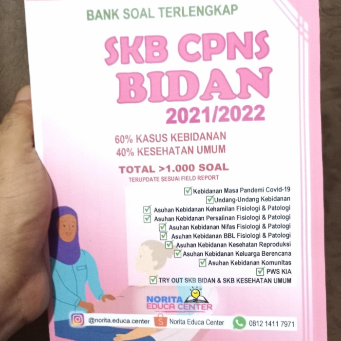 

GRATIS ONGKIR Buku DRILLING SOAL CPNS SKB BIDAN 2021/Terlengkap - Harga Miring KPL478