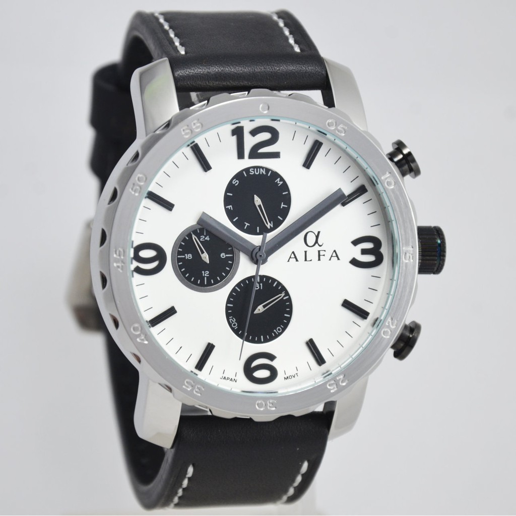 Promo Jam Tangan [S] Alfa 33012M  – Jam Tangan Sport – ANALOG –Murah – Original -  Anti Air
