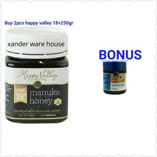 

MADU MANUKA HAPPY VALLE HONEY UMF 18+ 250GR