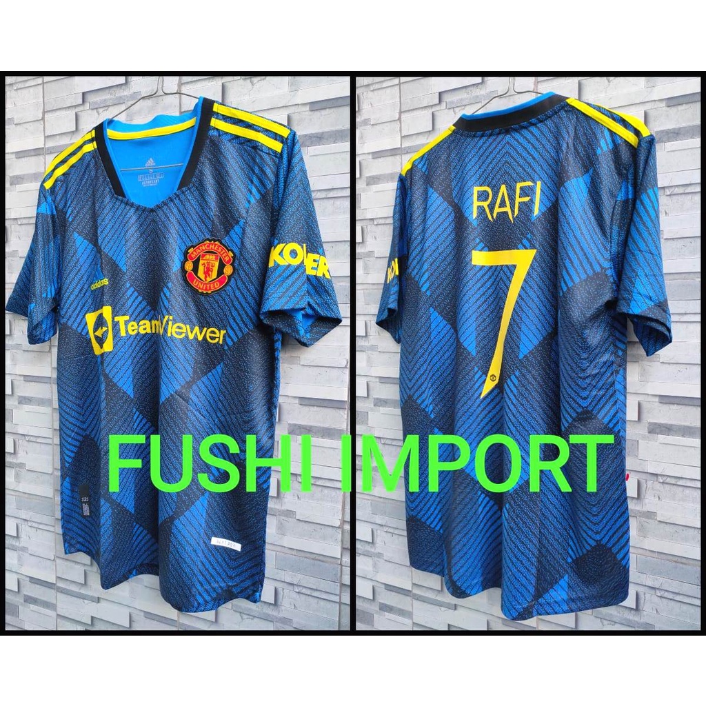 HQ JERSEY BOLA MU 3RD THIRD 2021-2022 GO HIGH QUALITY IMPORT