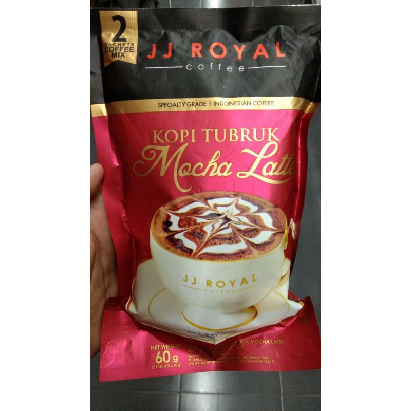 

JJ ROYAL Coffee Kopi Tubruk Mocha Latte 60gr