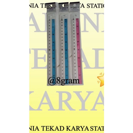 

PENGGARIS ALUMUNIUM 20 CM