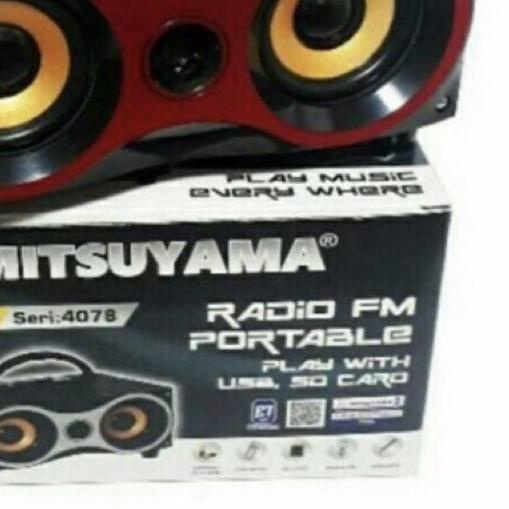 ♖ SPEAKER RADIO MITSUYAMA MS-4020 / spekaer radio mitsuyama 4020 ☂