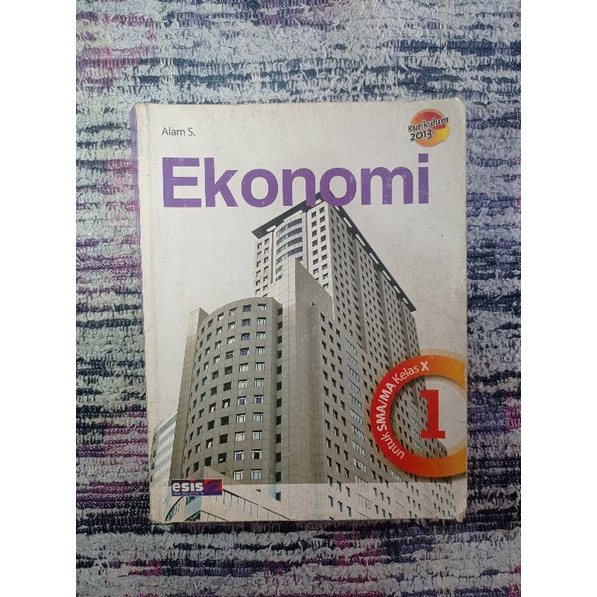 Buku Ekonomi Kelas 10 SMA/MA Preloved book