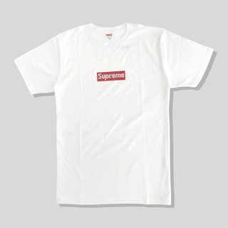 real supreme box logo tee