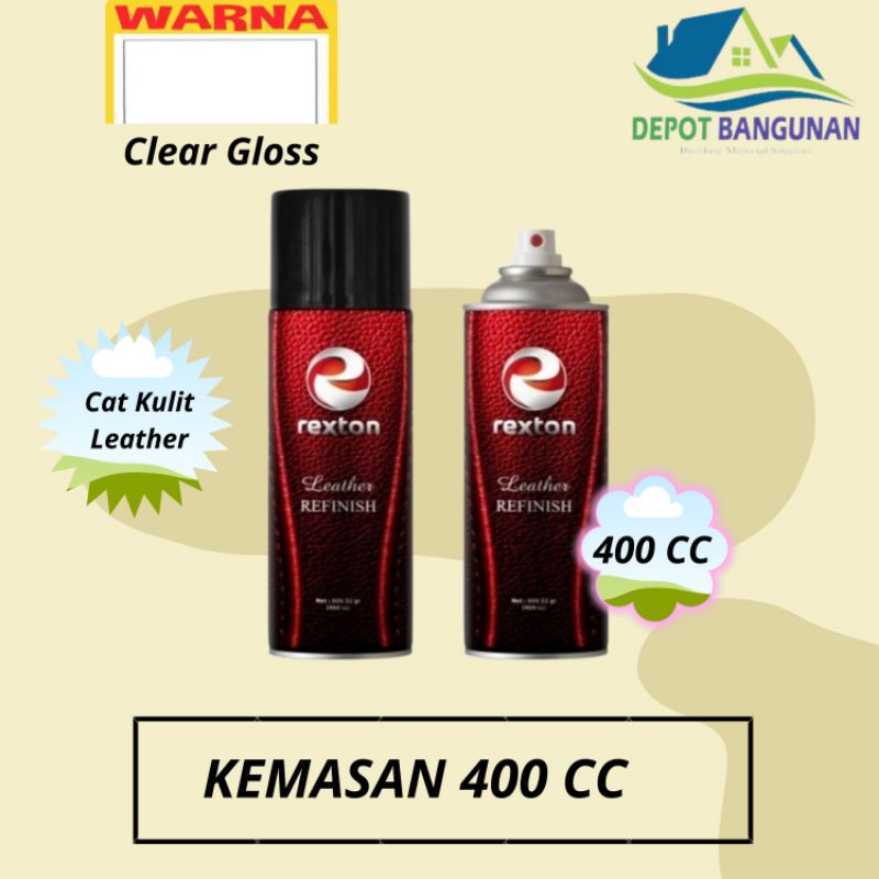 Cat Spray Rexton Cat Semprot Kulit Refinish Leather 400 CC