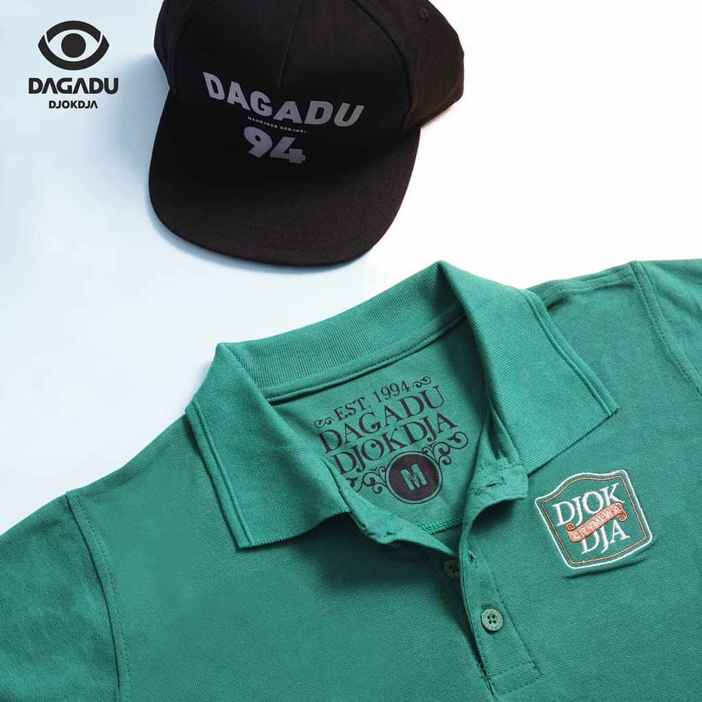 KAOS POLO BERKERAH DAGADU JOGJA ASLI MURAH