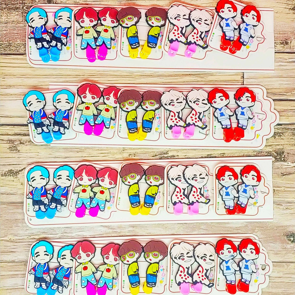 JR 2PCS - JEPIT RAMBUT ANAK KOREA KARAKTER SANRIO KUROMI LUCU / JEPIT RAMBUT KARAKTER / JEPITAN ANAK