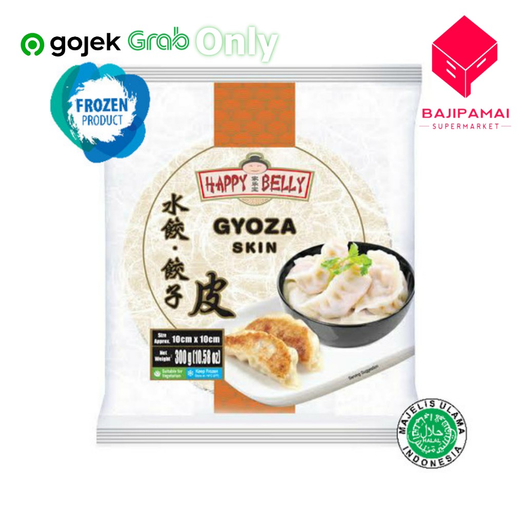 

HAPPY BELLY GYOZA SKIN 300gr