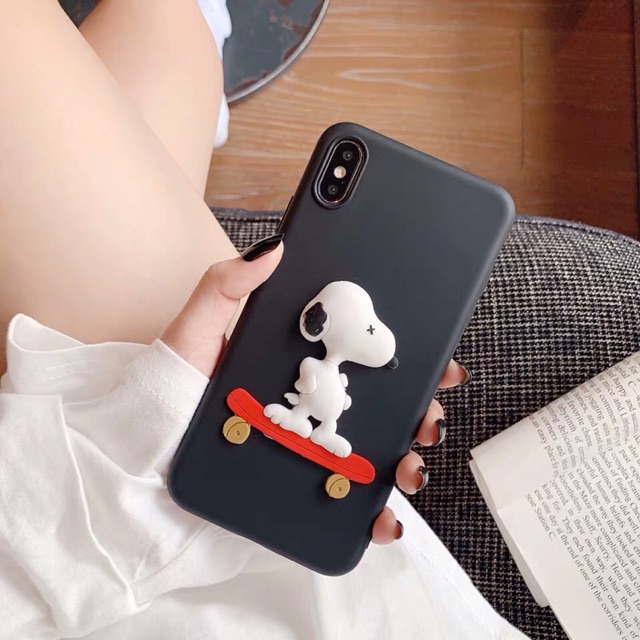 Snoopy Skateboard Case ALL PHONE TYPES Cute Case 3D Realme 9 Pro Plus 8 7 6 5 4 3 2 C31 C35 C11 C17 C15 C21 C25 C20 Gt Master Neo 2 8i Narzo 20 30a 50 X XT 5i 7i