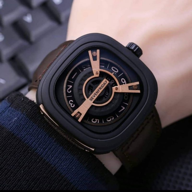 JAM TANGAN PRIA KODE SF-649 UK D=4,5CM