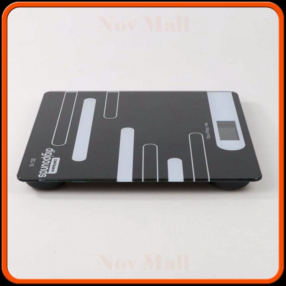 Taffware Timbangan Badan Digital + Temperature Battery Version SC-15