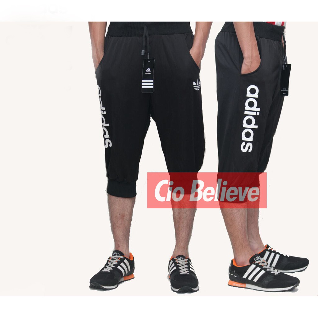 [ COD ] Celana Training Jogger pants 3/4 Termurah