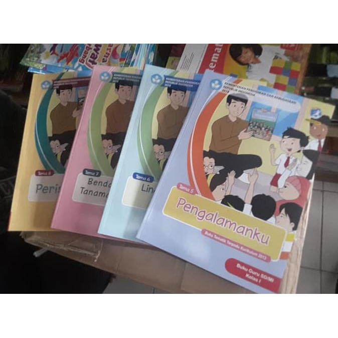 Paket Buku Guru Tematik Kelas 1 Semester 2 Tema 5,6,7,8