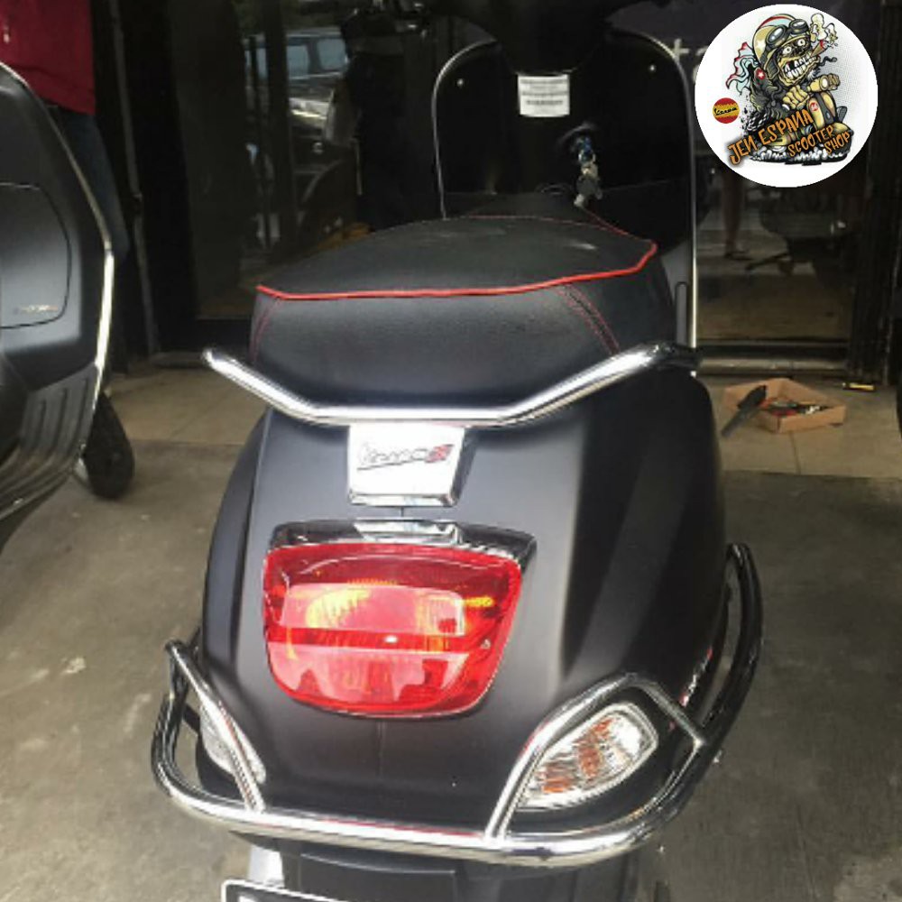 crashbar vespa S & LX. GS aksesoris vespa matic..