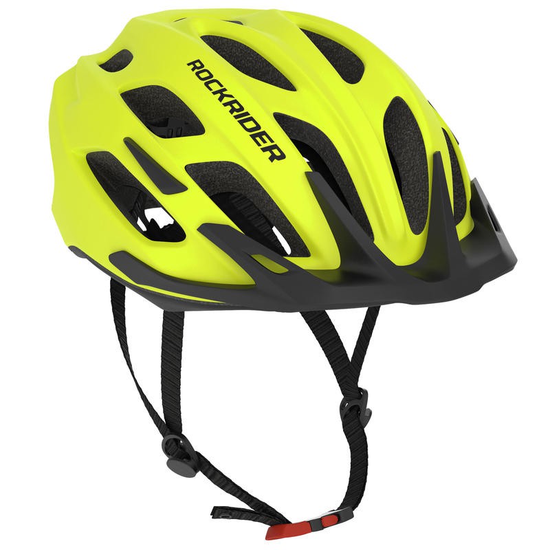 ROCKRIDER ST500 Helm Sepeda Gunung MTB - Kuning