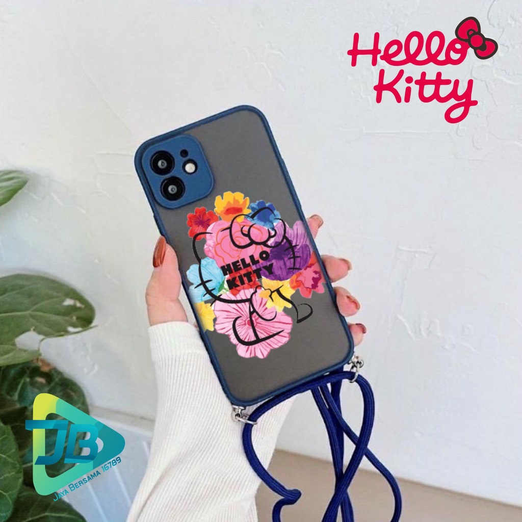 SOFTCASE SLINGCASE DOVE HELLO KITTY OPPO VIVO SAMSUNG XIAOMI REALME IPHONE ALL TYPE JB4928