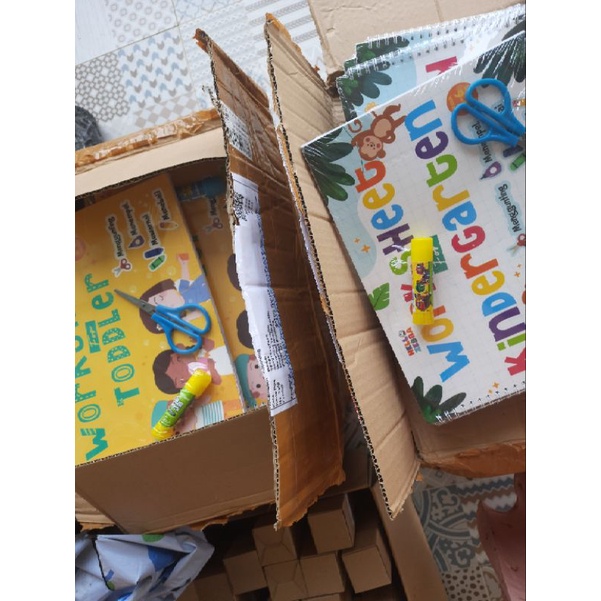 WORKSHEET TODDLER & KINDERGARTEN HELLO ZEBRA