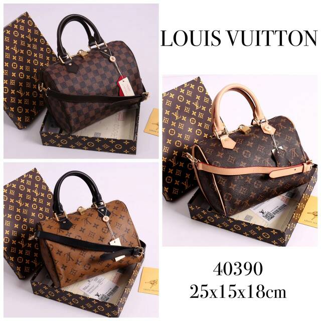 Bse*NEW-ARRIVAL*

Tas Lv (Speedy Model 40390
Kwalitas Premium1:1 (Smooth Leather ~ Waterproof)