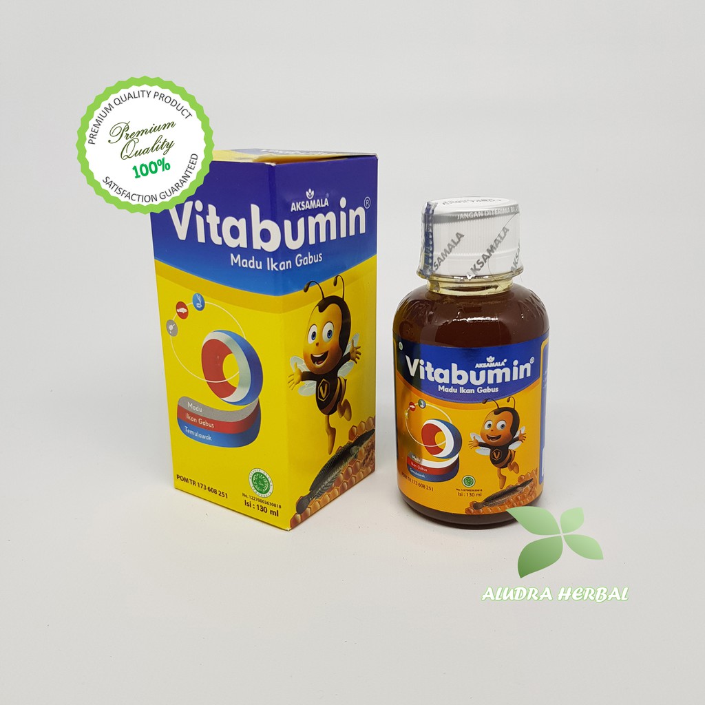 

Madu Vitamin Anak Vitabumin Herbal Asli 130 ml