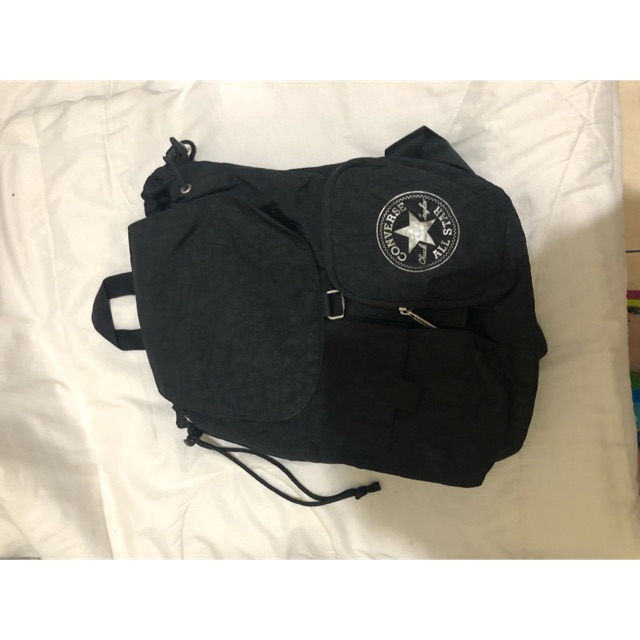 (PRELOVED) TAS CONVERSE ORIGINAL BACKPACK BLACK