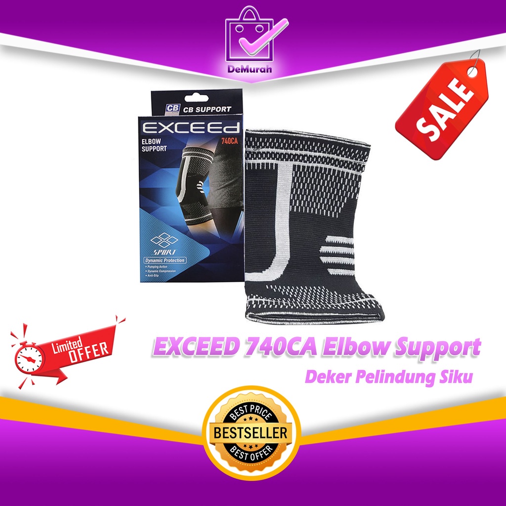 EXCEED 740CA Elbow Support - Deker Pelindung Siku Tangan Sikut 0812