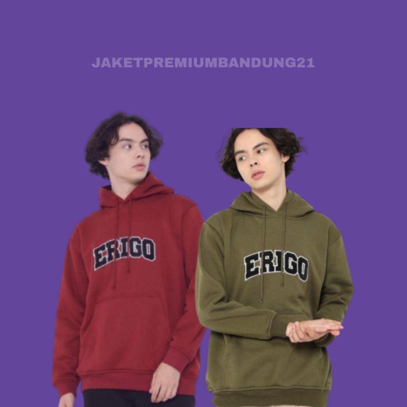 Sweater Erigo Distro Bandung - Jaket Hoodie Erigo Kualitas Premium - Jaket Hoody Pria